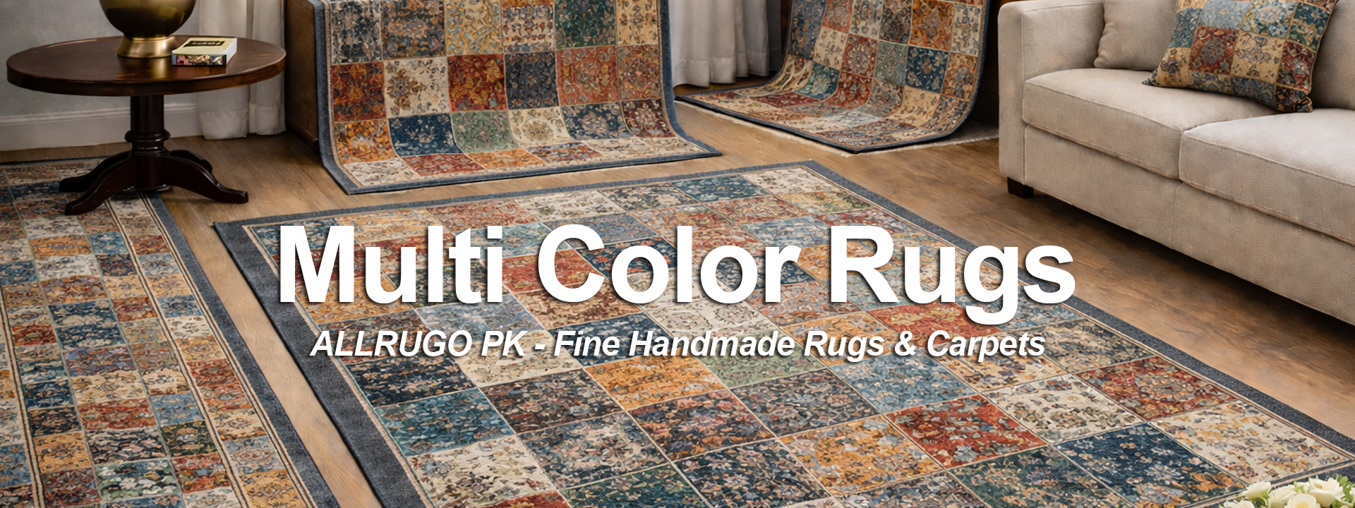 Multi Color Rugs and Carpets for Every Room - ALLRUGO Pakistan