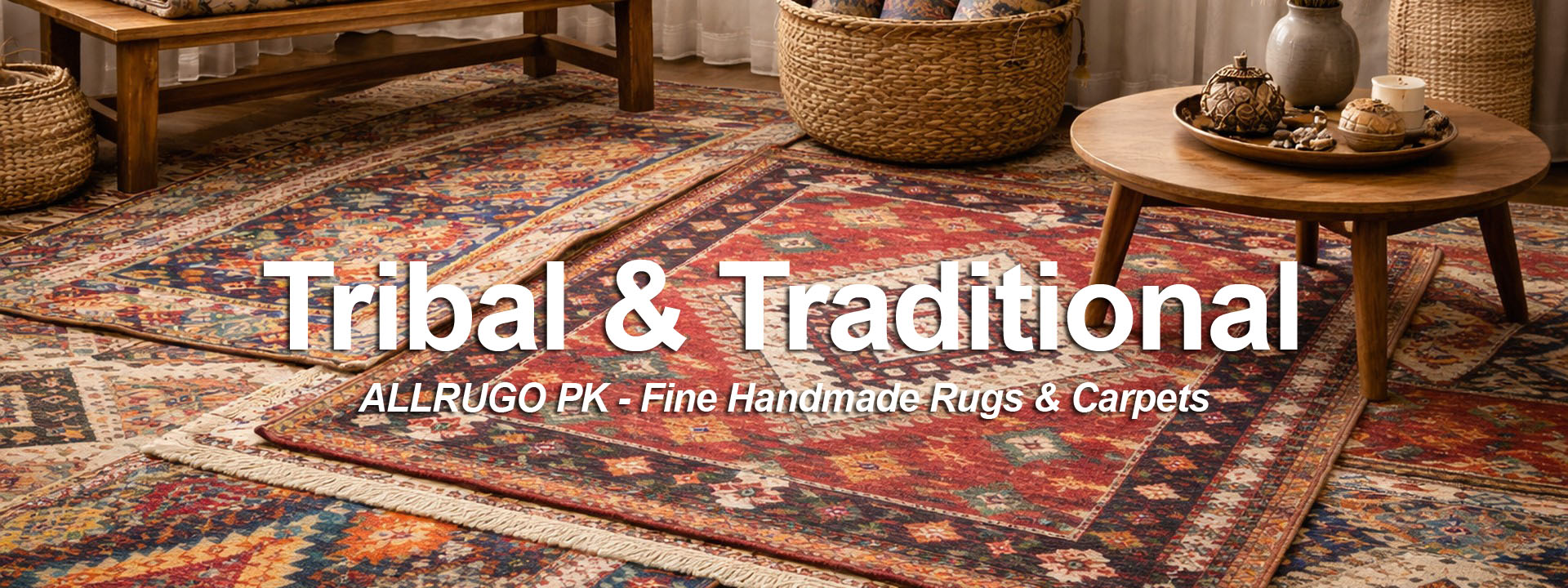Handmade Traditional Carpets - Tribal Rugs - ALLRUGOPK