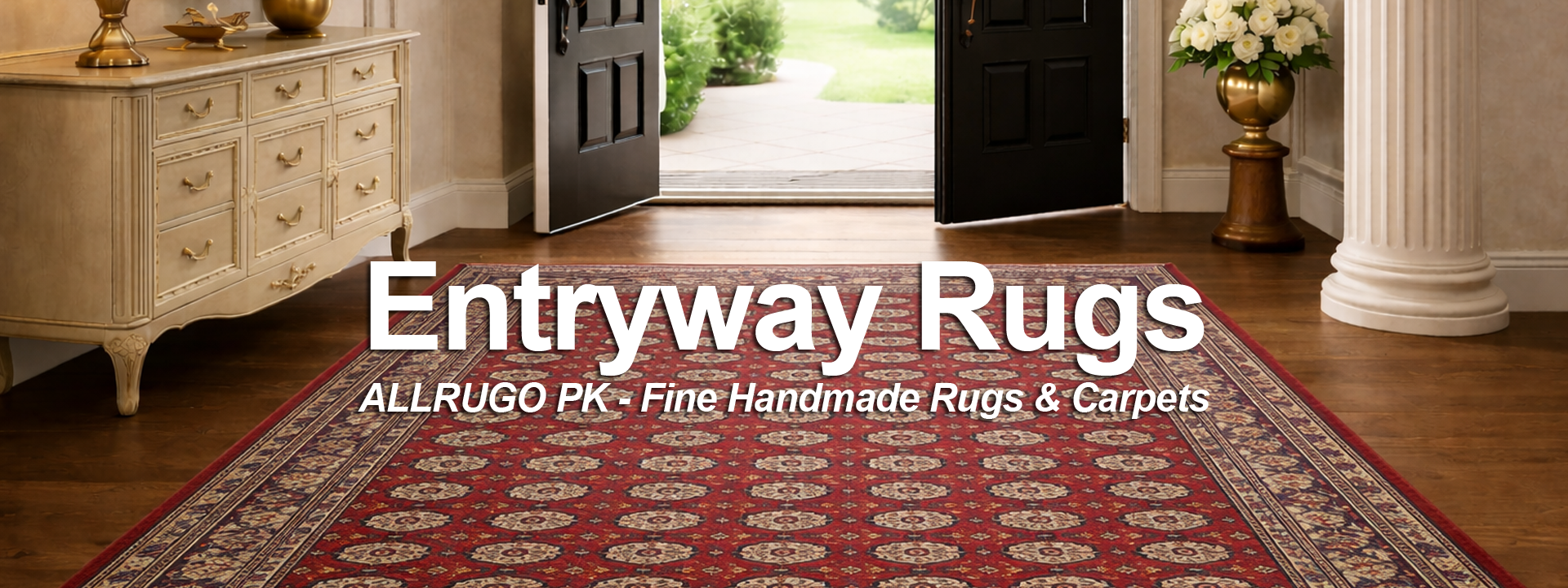 Best Handmade Entryway Rugs and Runners - Buy at ALLRUGO PK