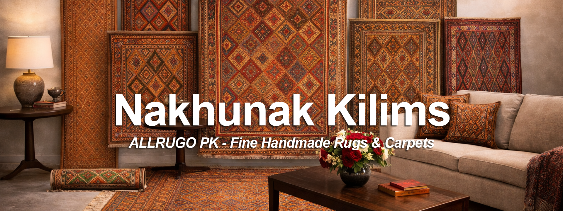 Nakhunak Kilim - Fine Quality Flatweave Rugs - ALLRUGO PK