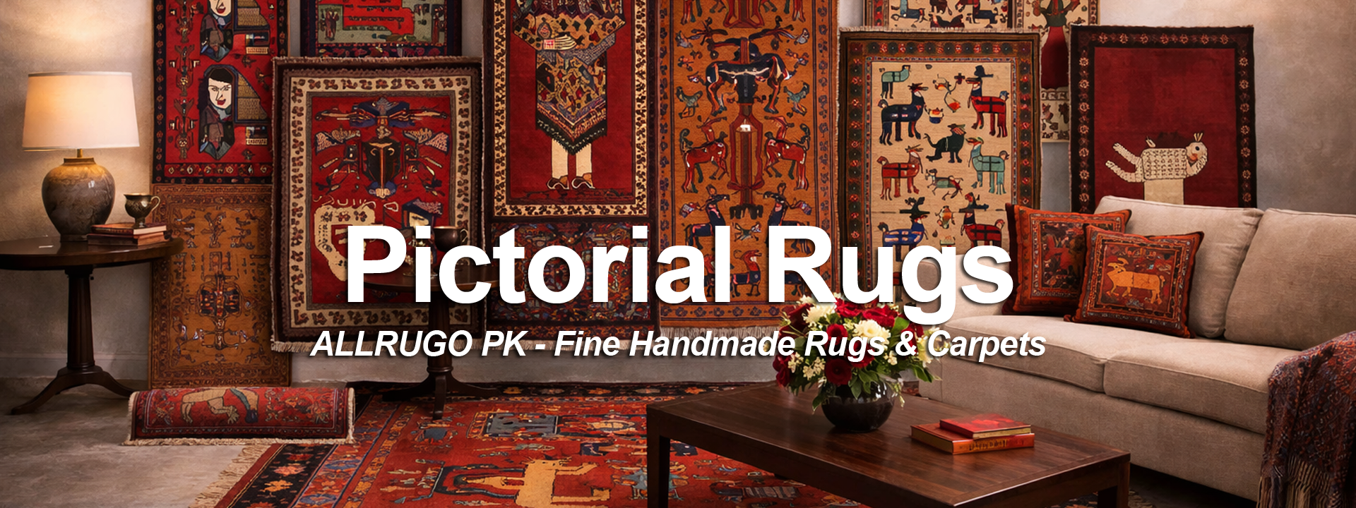 Wall Hanging Carpets - Pictorial Rugs at ALLRUGO PK