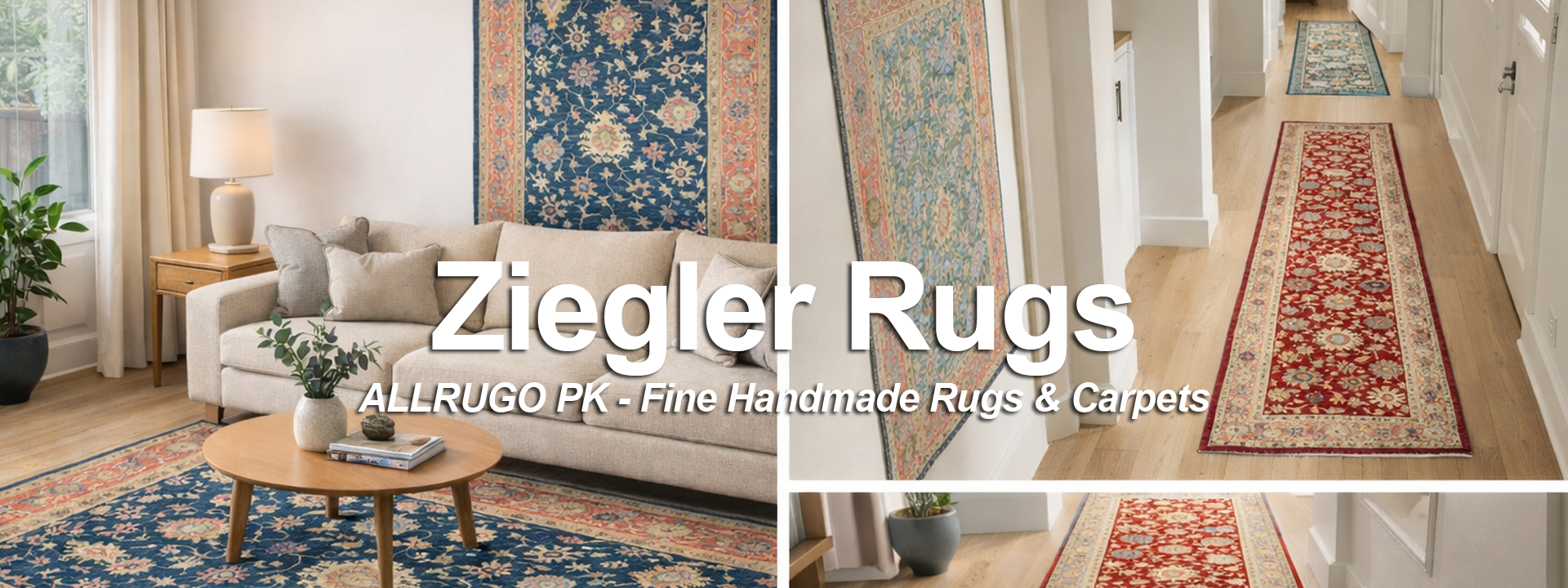 Ziegler Rugs - Hand made Carpets On Sale - ALLRUGO Pakistan
