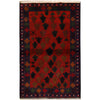 Red Baluchi Rug 2' 8 x 4' 5 (ft) - No. 10143