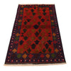 Red Baluchi Rug 2' 8 x 4' 5 (ft) - No. 10143