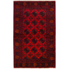 Red Color Baluchi Rug 2' 5 x 4' 3 (ft) - No. 10156