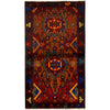 Multi Color Baluchi Rug 2' 7 x 4' 8 (ft) - 10162