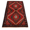 Red Color Baluchi Rug 2' 8 x 4' 4 (ft) - 10166