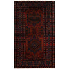 Tribal Baloch Rug 3' 6 x 6' 1 (ft) - No. 10188