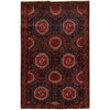 Tribal Baloch Rug 3' 6 x 5' 9 (ft) - No. 10190