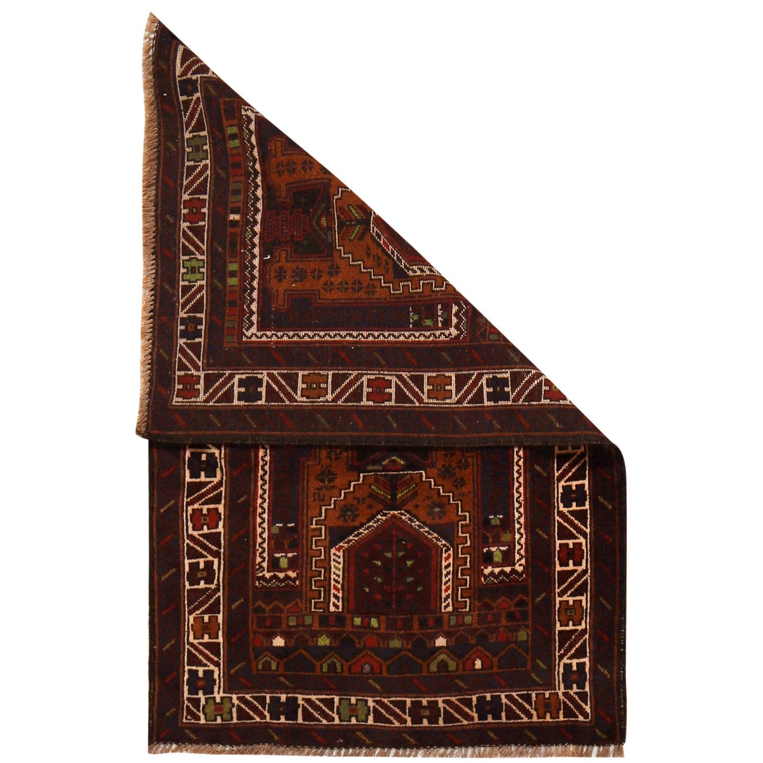 Handmade Jaye Namaz 2' 4 x 3' 9 (ft) - No. 10235
