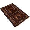 Handmade Jaye Namaz 2' 4 x 3' 9 (ft) - No. 10235