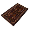 Handmade Jaye Namaz 2' 4 x 3' 9 (ft) - No. 10235