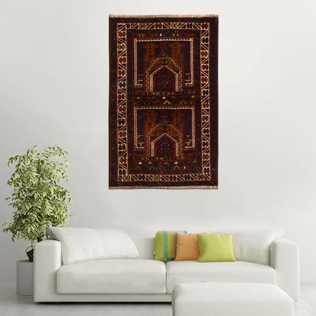 Handmade Jaye Namaz 2' 4 x 3' 9 (ft) - No. 10235