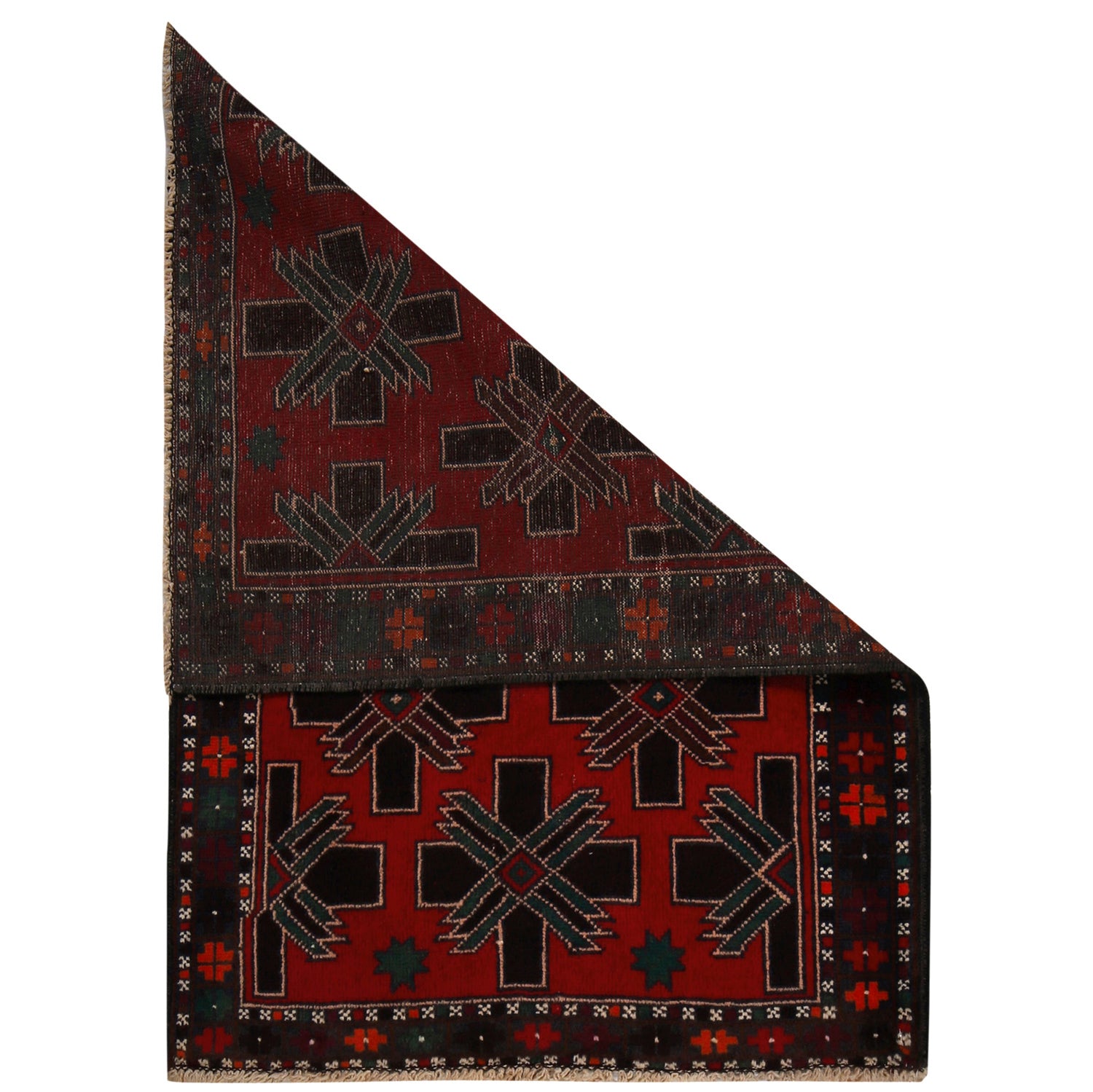 Baluch Small Size Rug 3' 0 x 4' 5 (ft) - 10249