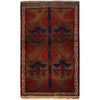 Tribal Baloch Rug 2' 8 x 4' 7 (ft) - No. 10278