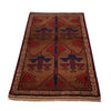 Tribal Baloch Rug 2' 8 x 4' 7 (ft) - No. 10278