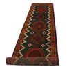 Green Baluchi Runner 2' 7 x 13' 0 (ft) - No. 10295