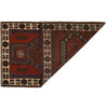 Multi Color Prayer Rug 2' 11" x 4' 6" (ft) - No. 10438