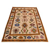 Ivory Color Baluchi Rug 5' 8 x 7' 8 (ft) - No. 10487