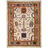 Ivory Color Modern Oushak Rug 6' 7 x 9' 1 (ft) - No. 10490