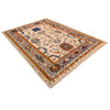 Ivory Color Modern Oushak Rug 6' 7 x 9' 1 (ft) - No. 10490