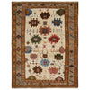 Ivory Color Baluchi Rug 5' 9 x 7' 7 (ft) - No. 10491