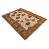 Ivory Color Baluchi Rug 5' 9 x 7' 7 (ft) - No. 10491