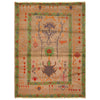 Hand Knotted Oushak Rug 4' 1 x 5' 8 (ft) - No. 10654