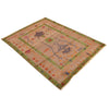 Hand Knotted Oushak Rug 4' 1 x 5' 8 (ft) - No. 10654