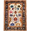 Hand Knotted Oushak Rug 5' 6 x 7' 5 (ft) - No. 10889