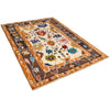 Hand Knotted Oushak Rug 5' 6 x 7' 5 (ft) - No. 10889