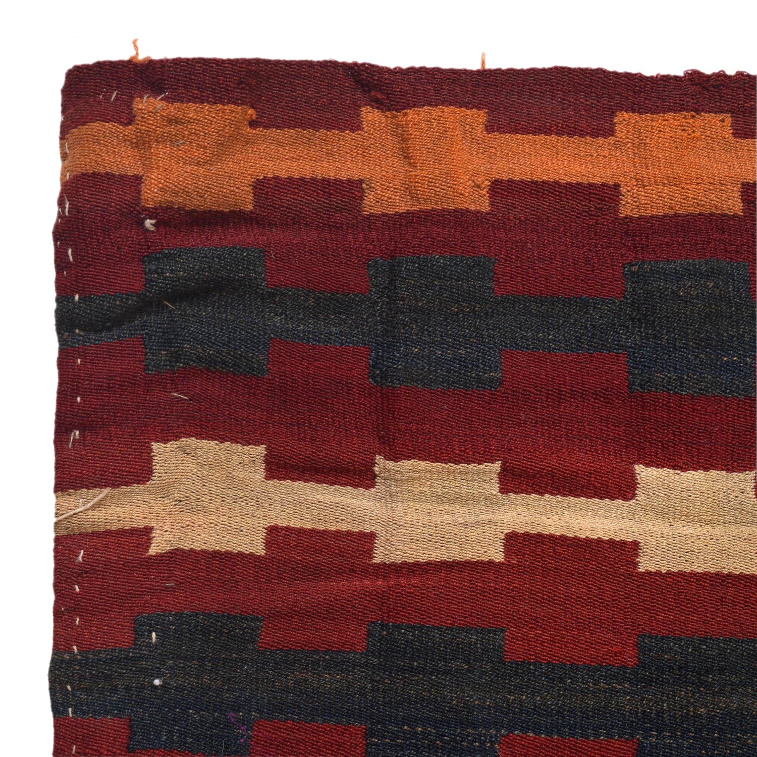 Handmade Vintage Kelim 5' 1" x 7' 6" (ft) - No. 1094