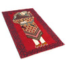 Handmade Picture Rug 2' 9" x 4' 6" (ft)- No. 11477