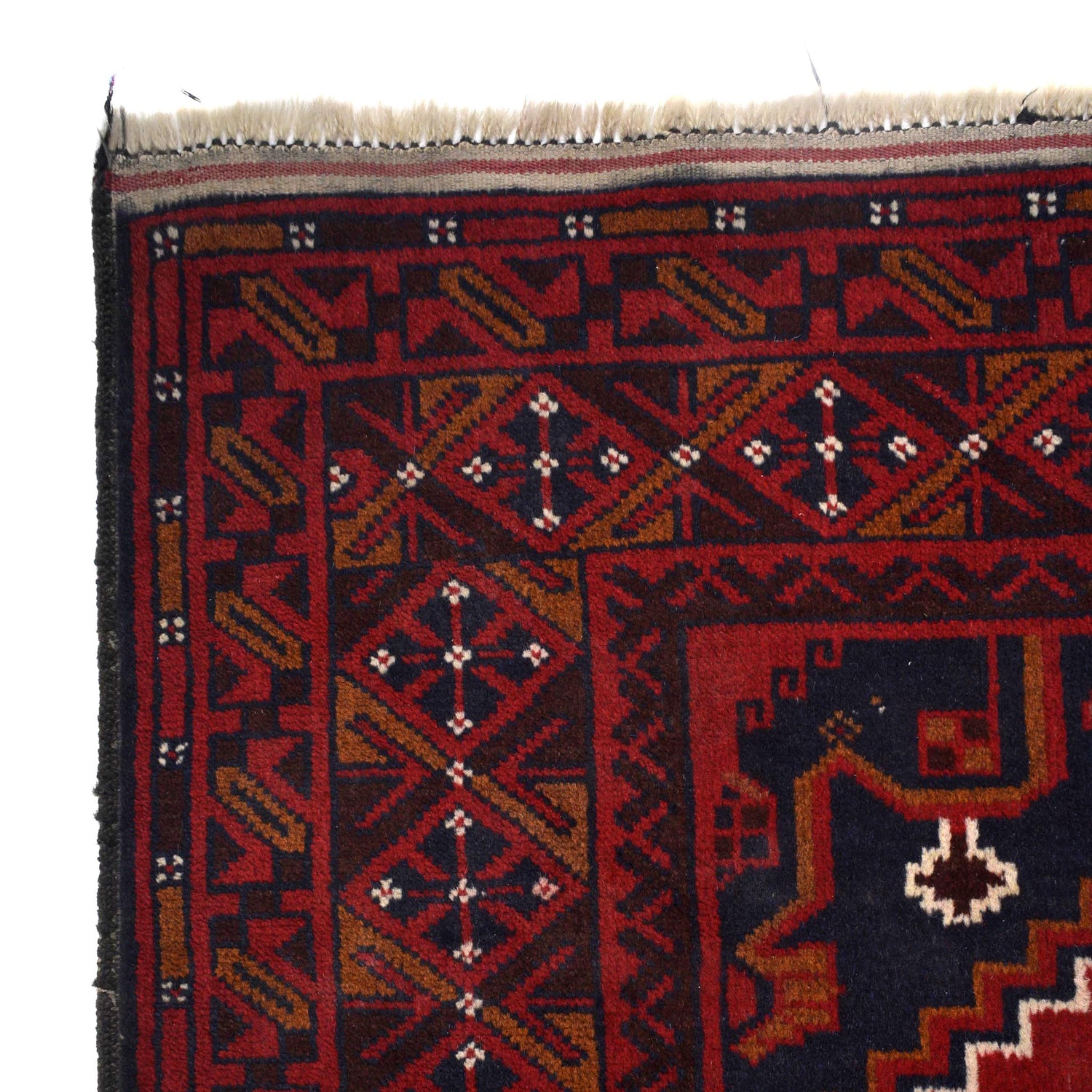 Traditional Baloch Rug 7' 1" x 10' 4" (ft) - No. 11695