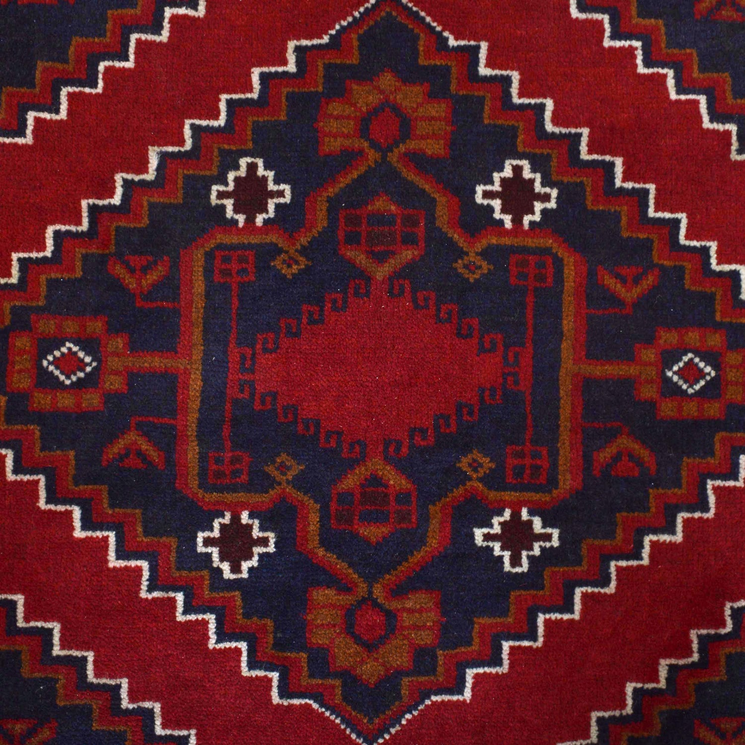 Traditional Baloch Rug 7' 1" x 10' 4" (ft) - No. 11695