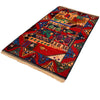 Handmade Pictorial Carpet 3' 7" x 6' 4" (ft)- No. 11772