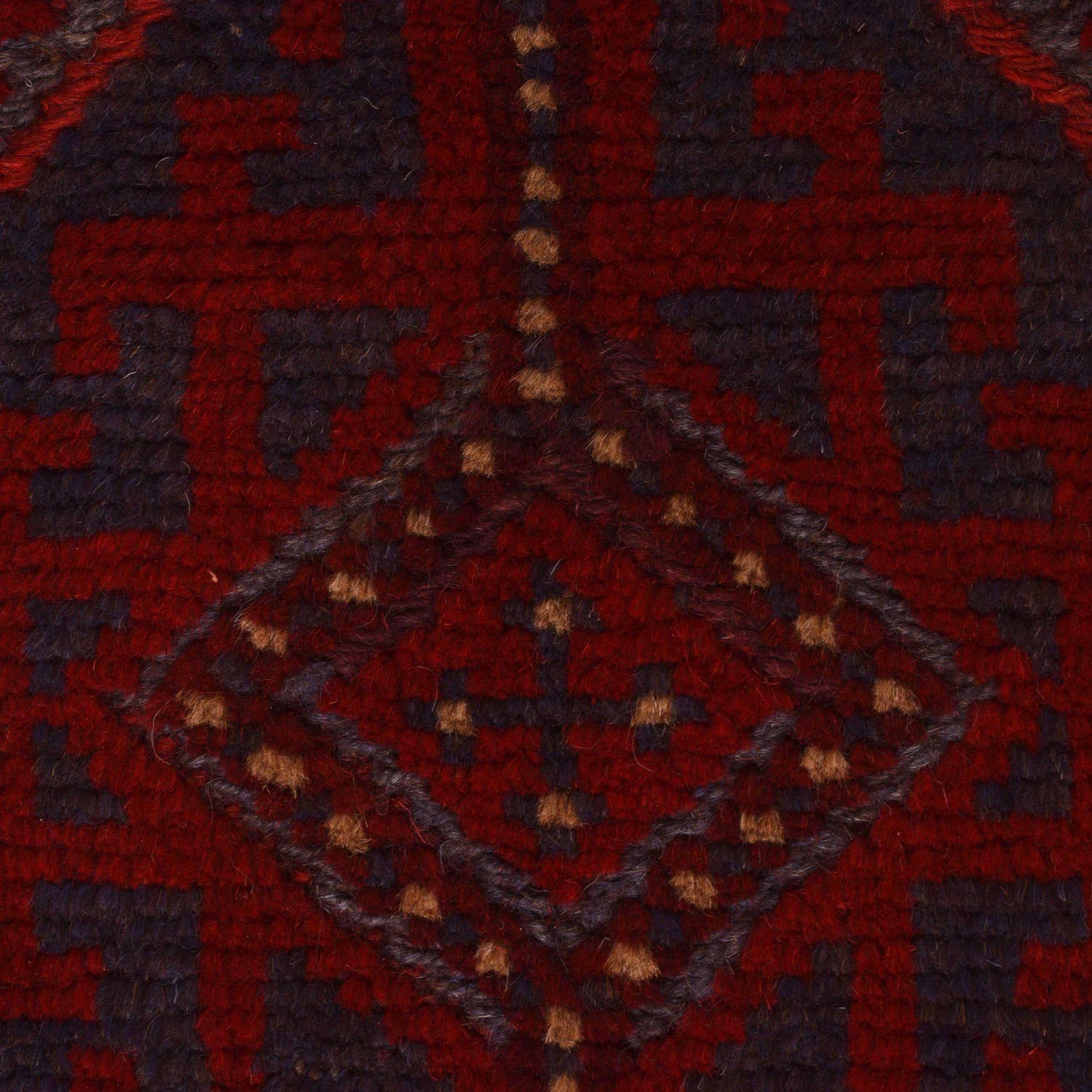 Red Mashwani Long Runner 2' 2 x 11' 8 (ft) - No. 1182