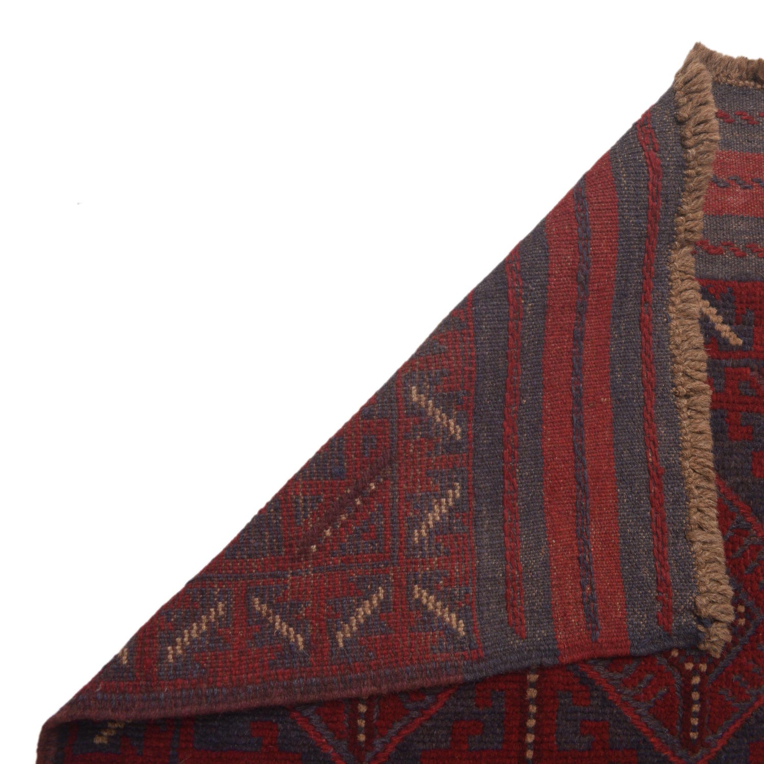 Red Mashwani Long Runner 2' 2 x 11' 8 (ft) - No. 1182