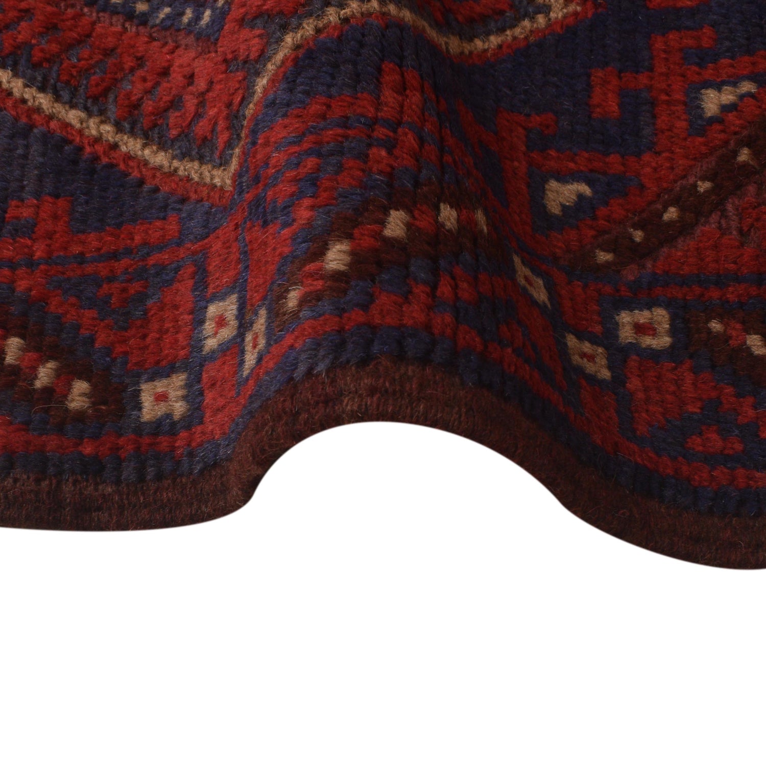 Red Mashwani Long Runner 2' 4 x 11' 8 (ft) - No. 1184