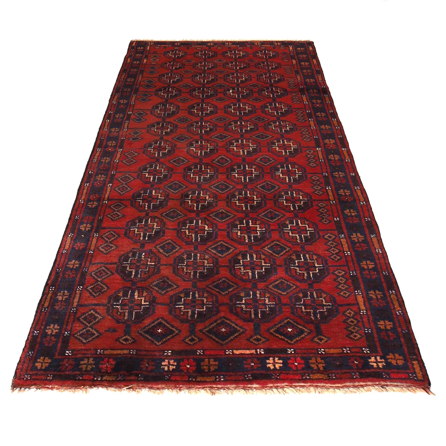 Tribal Baloch Rug 3' 2" x 6' 4" (ft) - No. 1266