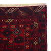 Red Color Bokhara Carpet 4' 2" x 5' 6" (ft) - No. 1325