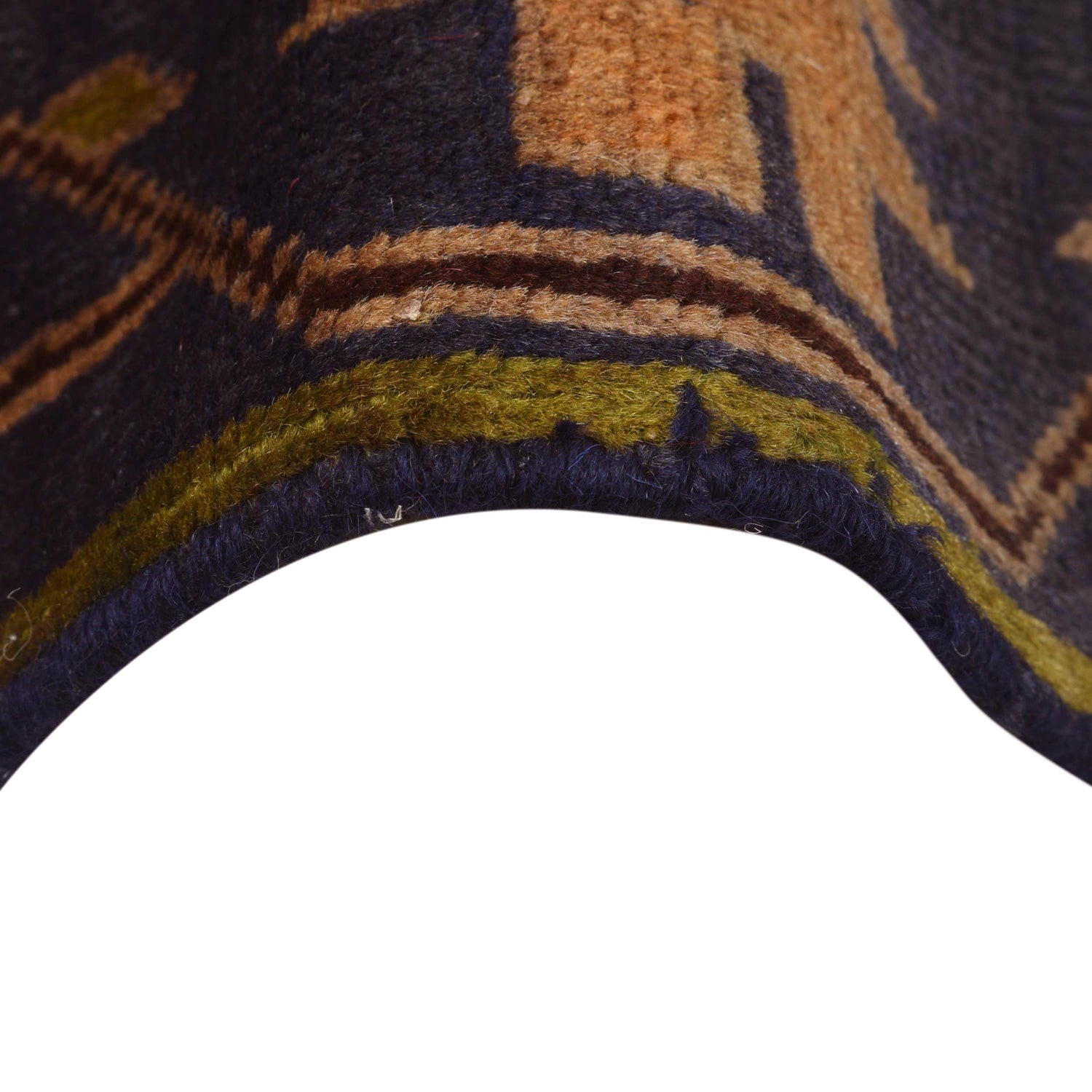 Handmade Vintage Baluch Runner 2' 7" x 9' 6" (ft) - No. AL171