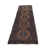 Hand Knotted Vintage Baluchi Runner 2' 7" x 9' 9" (ft) - No. AL176