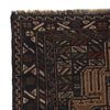 Hand Knotted Vintage Baluchi Runner 2' 7" x 9' 9" (ft) - No. AL176