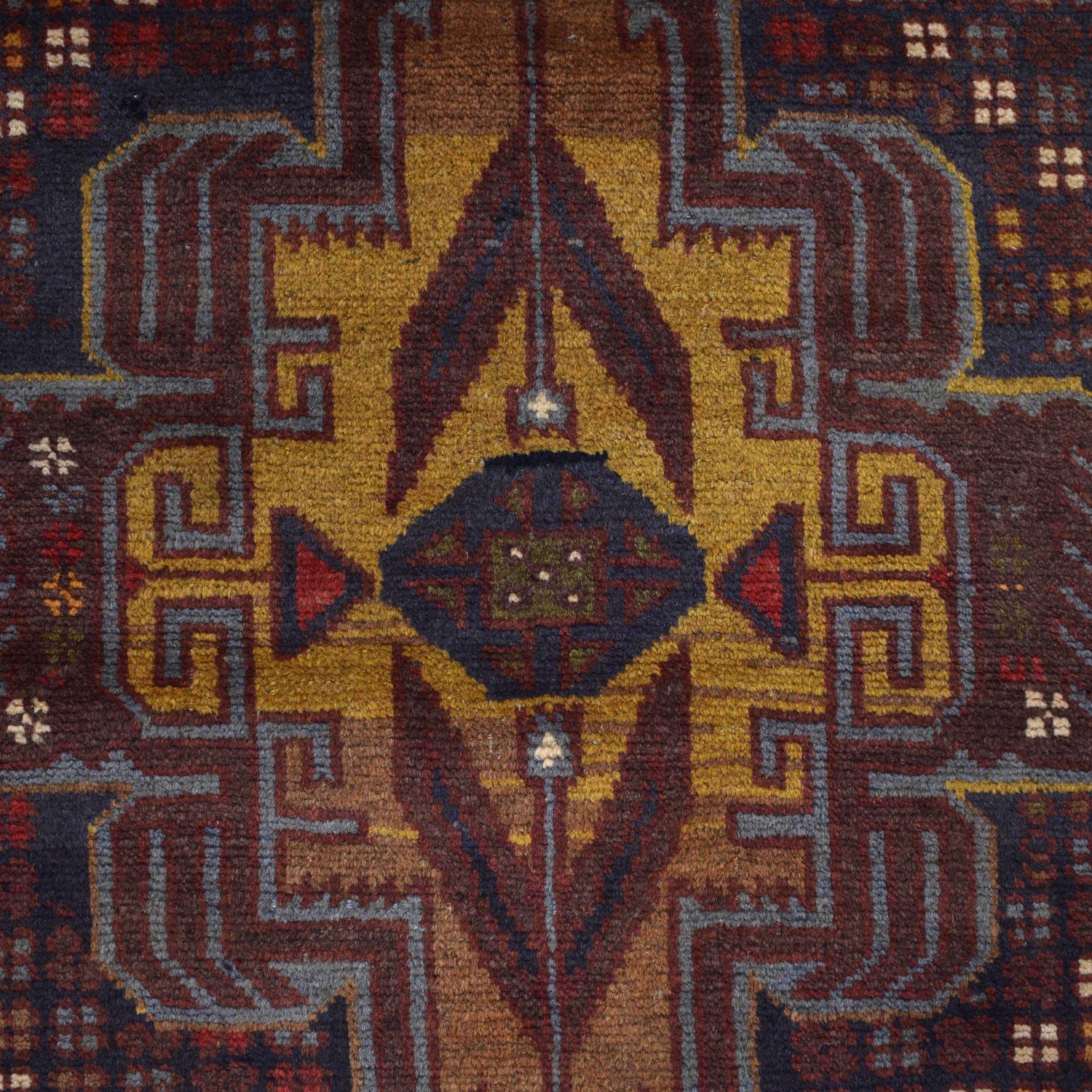 Handmade Vintage Baluch Runner 3' 0" x 8' 8" (ft) - No. AL178