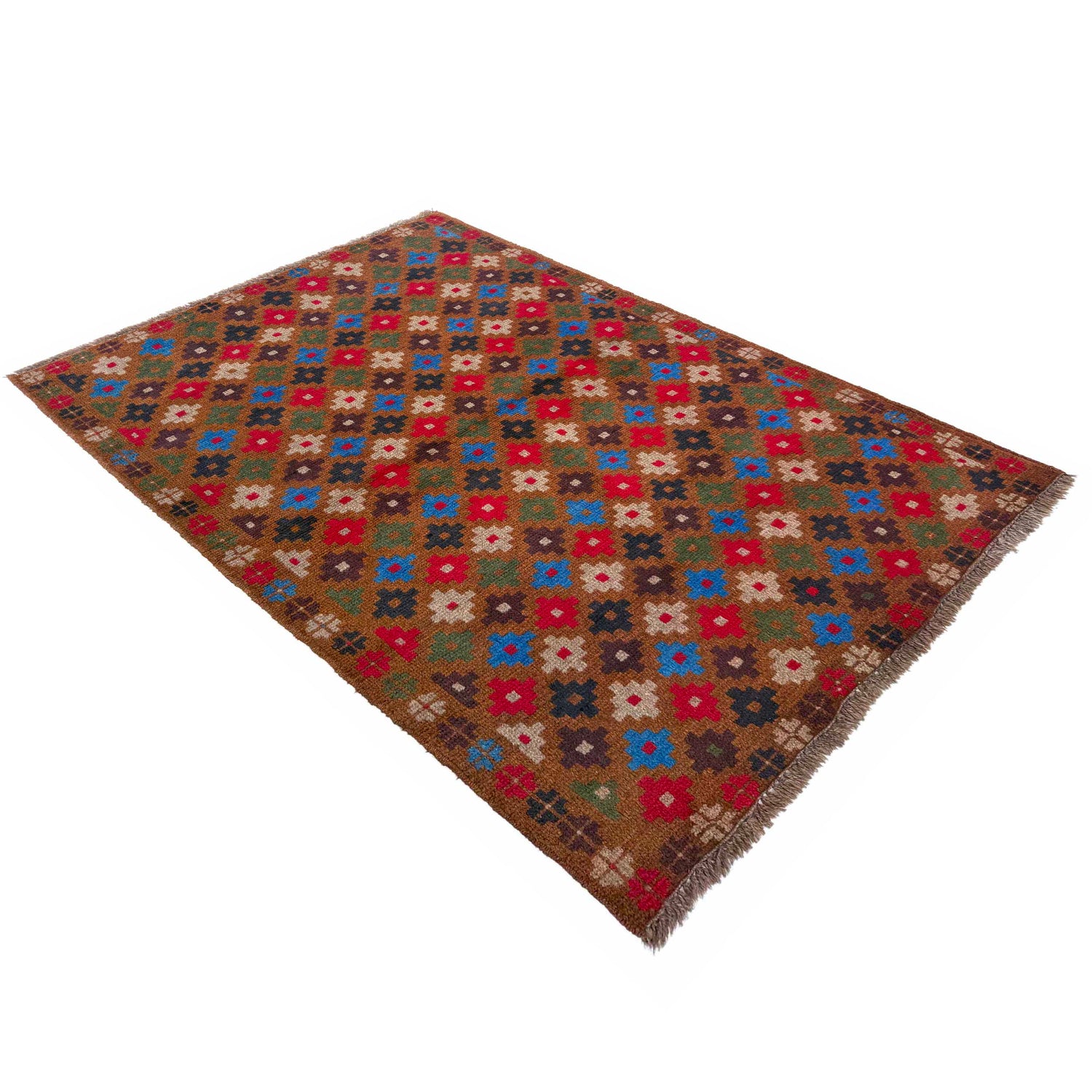 Tribal Baloch Rug 3' 3" x 4' 10" (ft) - No. 1901