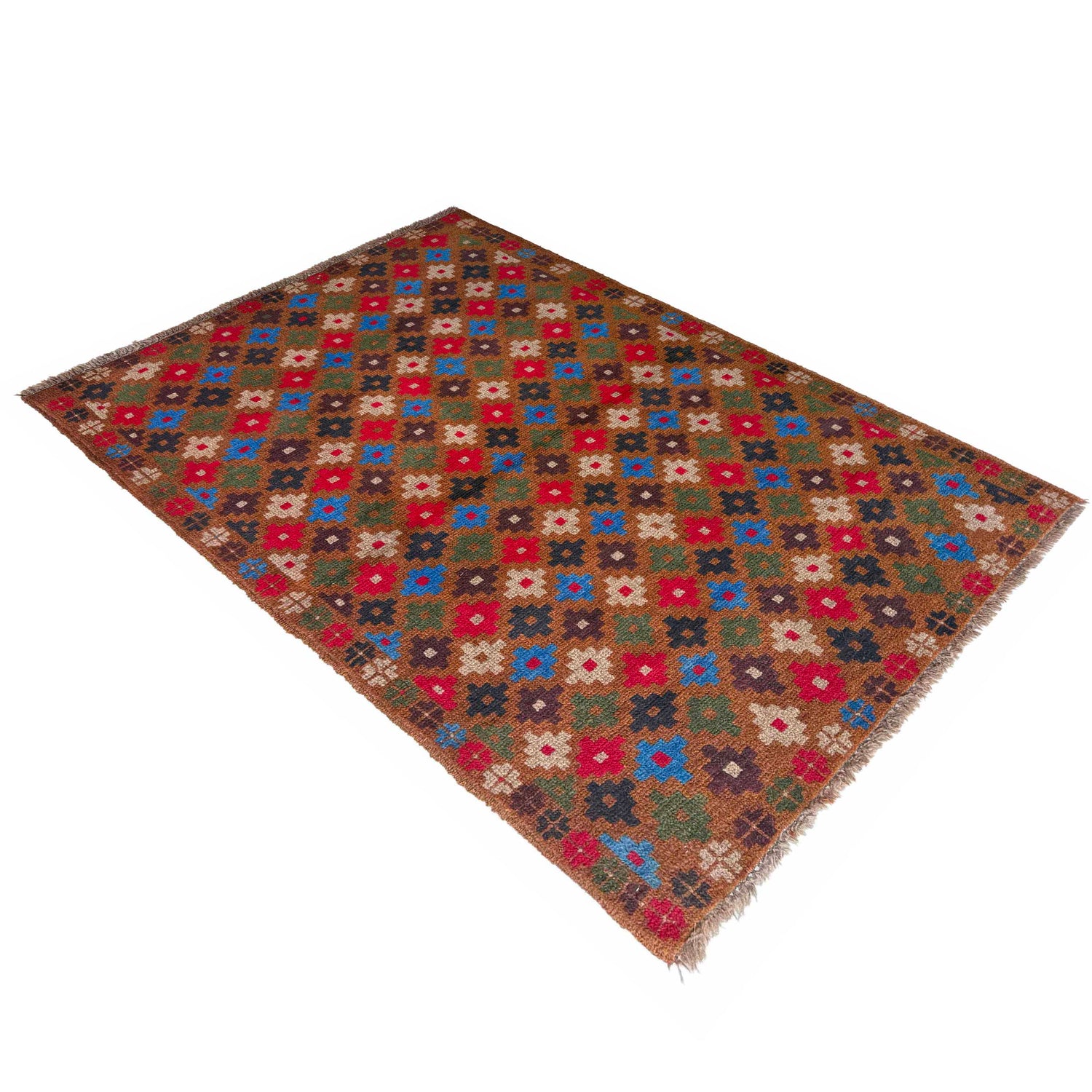 Tribal Baloch Rug 3' 3" x 4' 10" (ft) - No. 1901