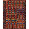 Traditional Baloch Carpet 6' 3" x 7' 10" (ft) - No. 2028