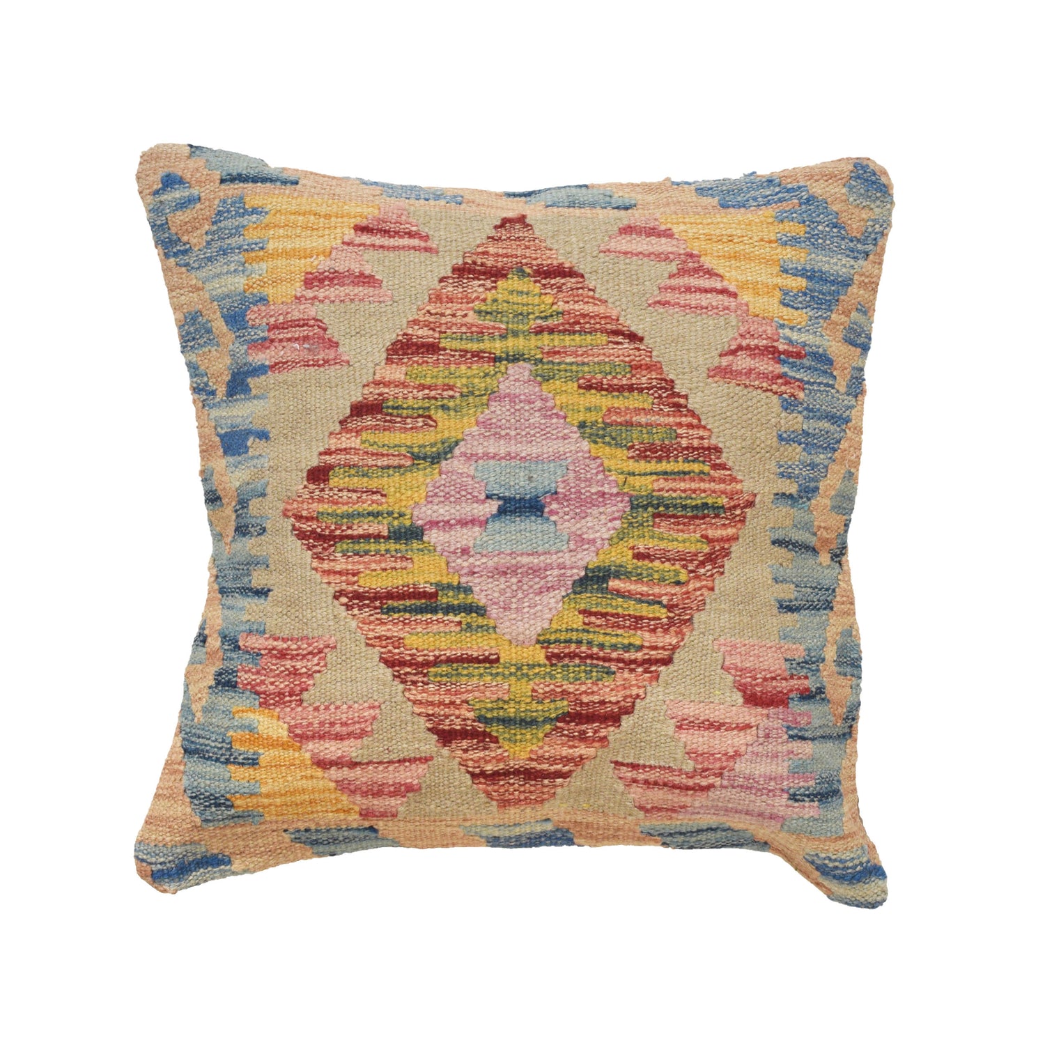 Handmade Kilim Cushion 1' 4 x 1' 4 (ft) - No. 20916