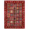 Red Color Bakhtiar Rug 5' 10" x 7' 9" (ft) - No. 2160